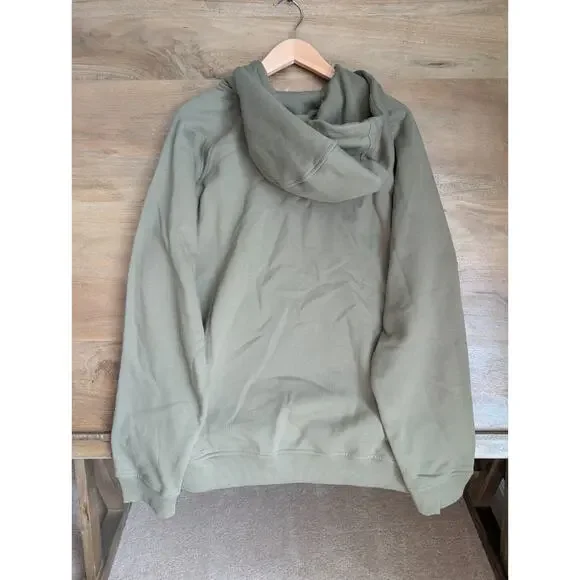 Fjällräven Classic Hoodie Mens XL Green Fleece Lined Long Sleeve Pullover NWT - Picture 2 of 5